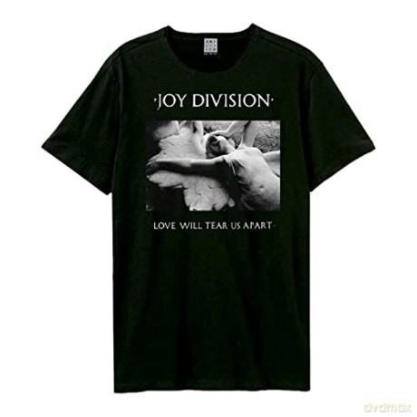 Joy Division: Joy Division - Love Will Tear Us Apart Amplified Large Vintage Black T Shirt