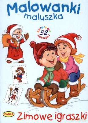 Malowanki Maluszka Zimowe Igraszki [KSIĄŻKA]