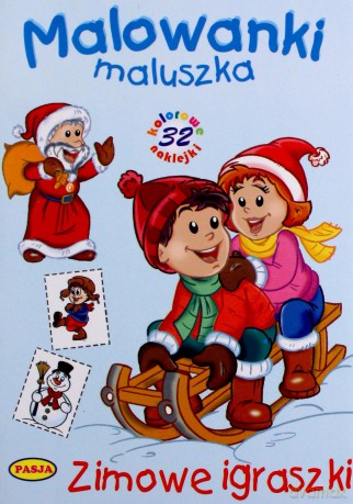 Malowanki Maluszka Zimowe Igraszki [KSIĄŻKA]