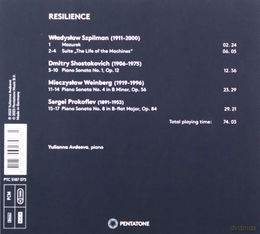 Yulianna Avdeeva: Resilience [CD]