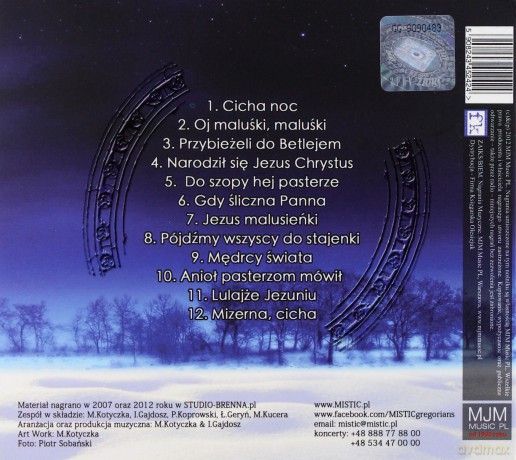 Mistic: Kolędy Polskie (Digipack) [CD]