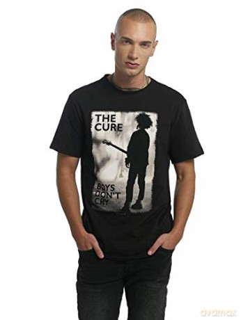 The Cure: The Cure - Boys Dont Cry Amplified Vintage Black Large T-Shirt