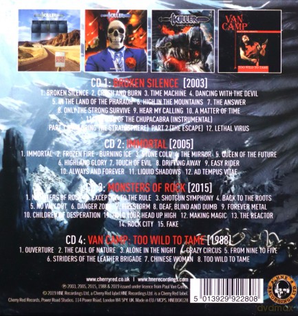Killer: Volume Two - Only The Strong Survive 1988-2015 (Clamshell) [4CD]
