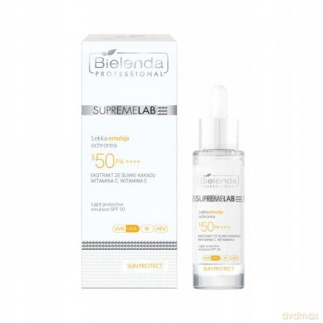 BIEL PROF SUN Lekka Emulsja Ochronna SPF50 30ml