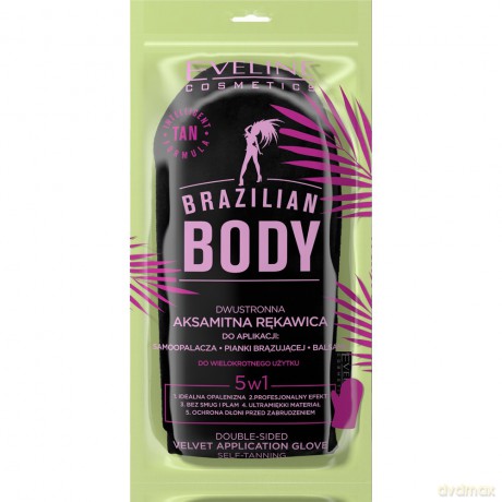 EVELINE BRAZILIAN BODY Rękawica do samoopalacza