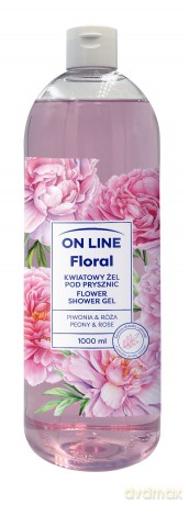 FS On LINE FLORAL Żel p/prys 1000ml Peonia Róża