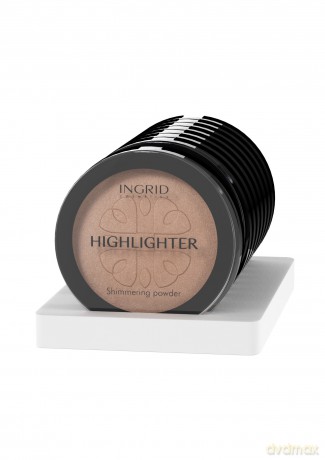 ING Zestaw Puder HD BEAUTY Rozświetl A7+test+eksp