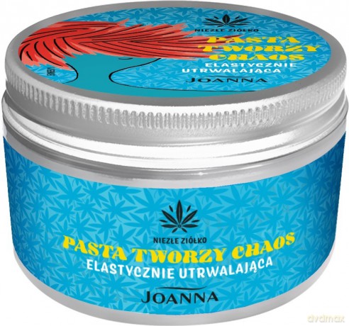 JOANNA Niezłe Ziółko Elastycznie Utrwalająca Pasta do włosów "Pasta Tworzy Chaos" 100g