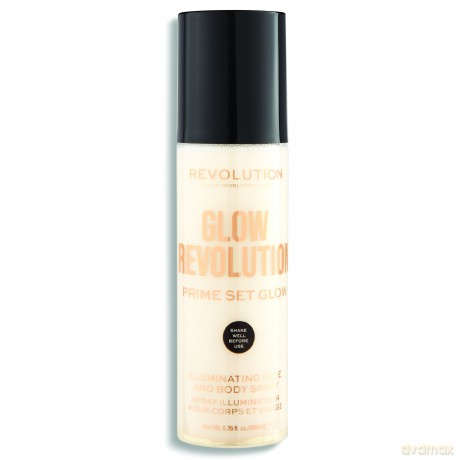 Makeup Revolution Glow Revolution Mgiełka rozświetlająca Eternal Gold 200ml
