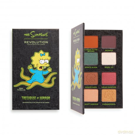 Makeup Revolution The Simpsons Paleta cieni do powiek (8) Alien Maggie