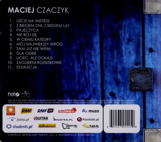 Maciej Czaczyk: Maciej Czaczyk [CD]