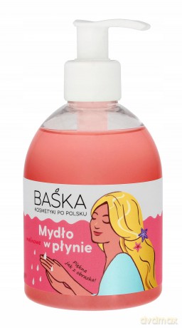 SOLVERX BAŚKA Mydło w płynie do rąk malina 250ml