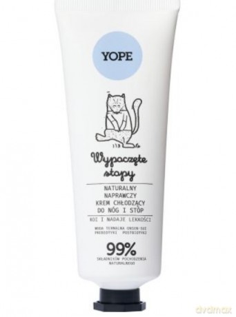 YOPE FOOT Krem naprawczy chlodzacy nogi stopy 75ml