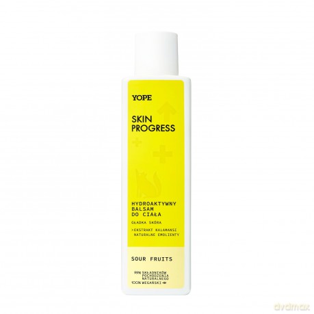 YOPE SKIN Balsam cialo GladkaSkora SourFruits200ml