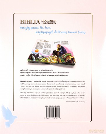 Biblia dla dzieci i młodzieży w opakowaniu [KSIĄŻKA]