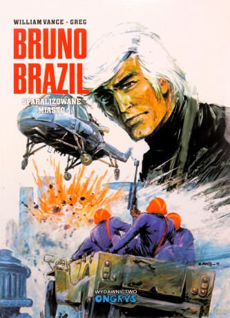 Bruno Brazil. Sparaliżowane miasto - Greg, William Vance [KOMIKS]