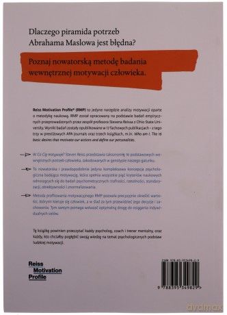 Co Cię Motywuje? - Steven Reiss [KSIĄŻKA]