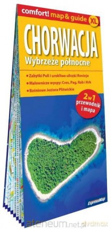 Comfort! map&guide Chorwacja 2w1 [KSIĄŻKA]