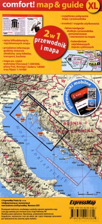 Comfort! map&guide Chorwacja 2w1 [KSIĄŻKA]