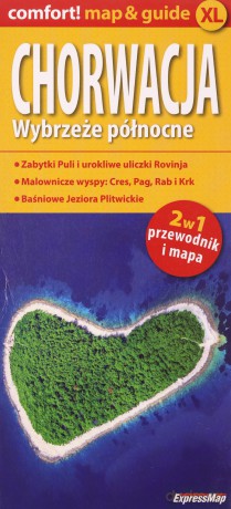 Comfort! map&guide Chorwacja 2w1 [KSIĄŻKA]