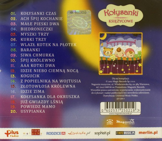 Kołysanki Księżycowe (Mini Mini) [CD]