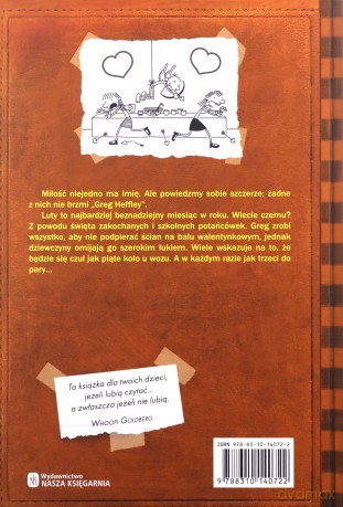 Dziennik cwaniaczka. Trzeci do pary - Jeff Kinney, Jeff Kinney, Joanna Wajs [KSIĄŻKA]