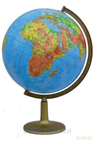 Globus fizyczny 42 cm [KSIĄŻKA]