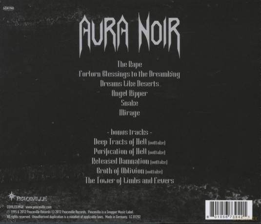 Aura Noir: Dreams Like Deserts [CD]