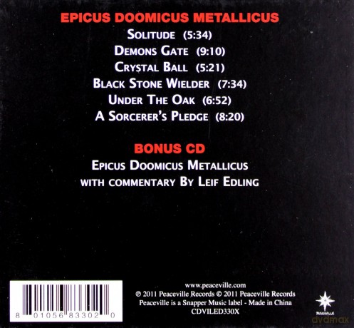 Candlemass: Epicus Doomicus Metallicus Anniversary Edition  [2CD]