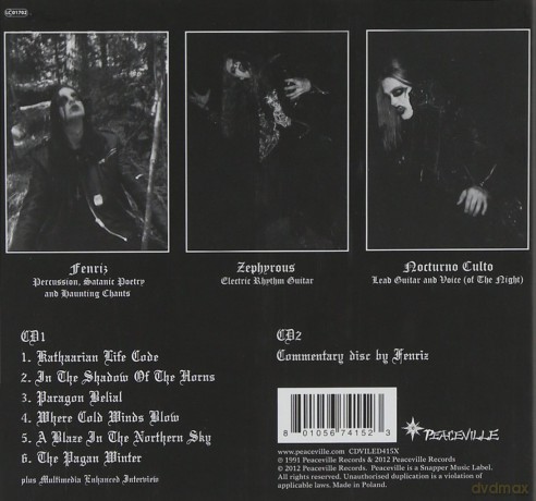 Darkthrone: A Blaze In The Northern Sky (digibook) [2CD]