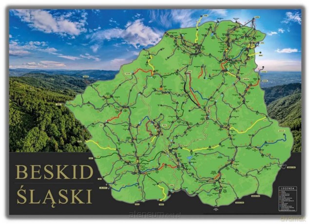 Mapa Zdrapka - Beskid Śląski [KSIĄŻKA]