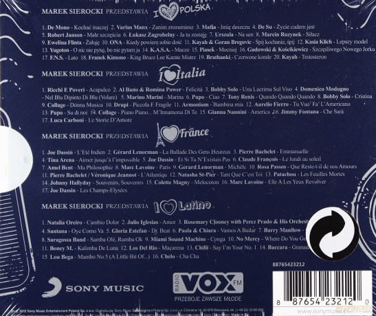 Marek Sierocki Przedstawia: I Love... [BOX] [4CD]