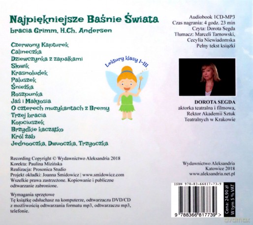 Najpiękniejsze baśnie świata Audiobook [AUDIOBOOK]