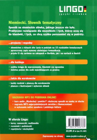 Niemiecki. Słownik tematyczny [KSIĄŻKA]