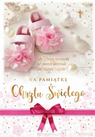 Pamiątka chrztu PMB 3DV-007 [KSIĄŻKA]