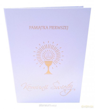 Pamiątka Pierwszej Komunii Świętej KM-02 [KSIĄŻKA]