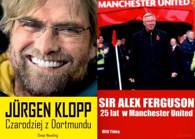 Sir Alex Ferguson + Jürgen Klopp [2xKSIĄŻKA]