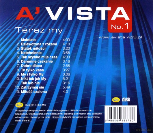 A'Vista: Teraz my [CD]
