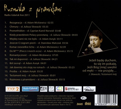 Rozmowa z Piramidami: Rozmowa z Piramidami (digipack) [CD]