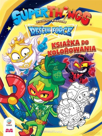Super Things - Książka do kolorowania [KSIĄŻKA]