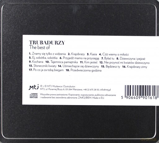 Trubadurzy: The best [CD]