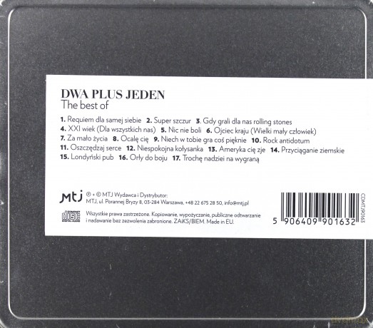 2 + 1: The best [CD]