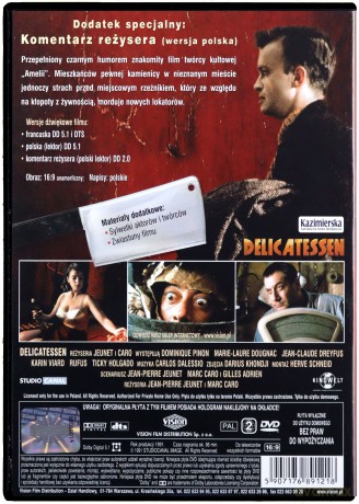 Delicatessen (Delikatesy) [DVD]