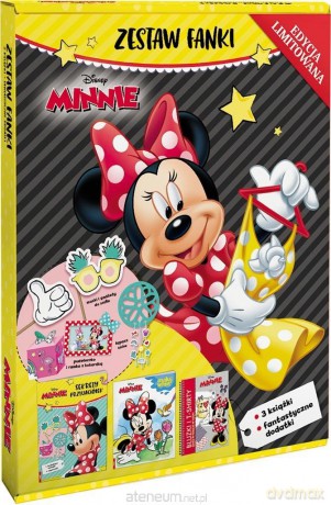 Zestaw fanki. Minnie [KSIĄŻKA]
