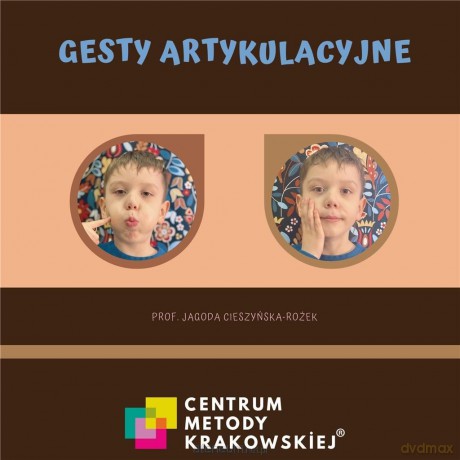 Zestaw. Gesty artykulacyjne - Agata Dębicka-Cieszyńska, Jagoda Cieszyńska [KSIĄŻKA]