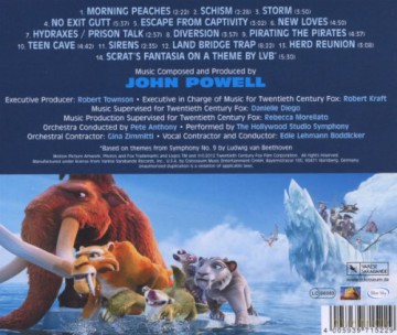 Ice Age 4: Continental Drift soundtrack (Epoka Lodowcowa 4: Wędrówka Kontynentów) (John Powell) [CD]