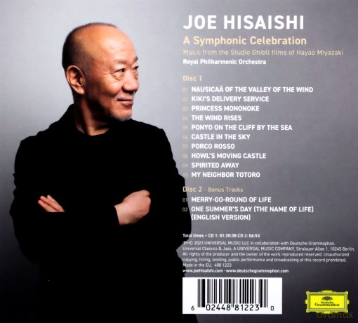 Joe Hisaishi: A Symphonic Celebration: Music From The Studio Ghibli Films (Deluxe) [2CD]