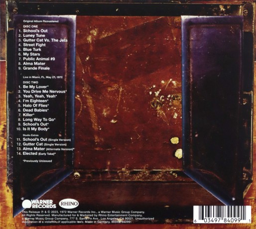 Alice Cooper: School's Out [2CD]