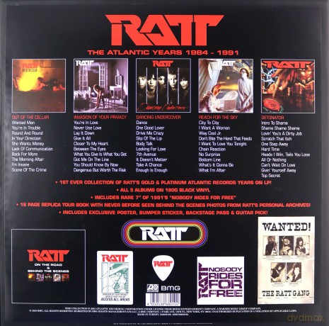 Ratt: The Atlantic Years [6xWinyl]