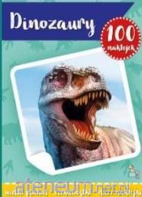 100 naklejek z plakatem. Dinozaury [KSIĄŻKA]